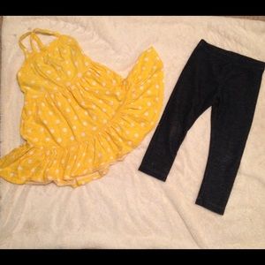 3T set for spring 🌼 old navy dress/leggings